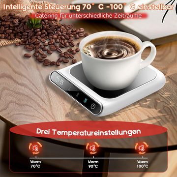 DOPWii Becheruntersetzer Tassenwärmer, elektrischer Kaffeewärmer, 3 Temperatureinstellungen