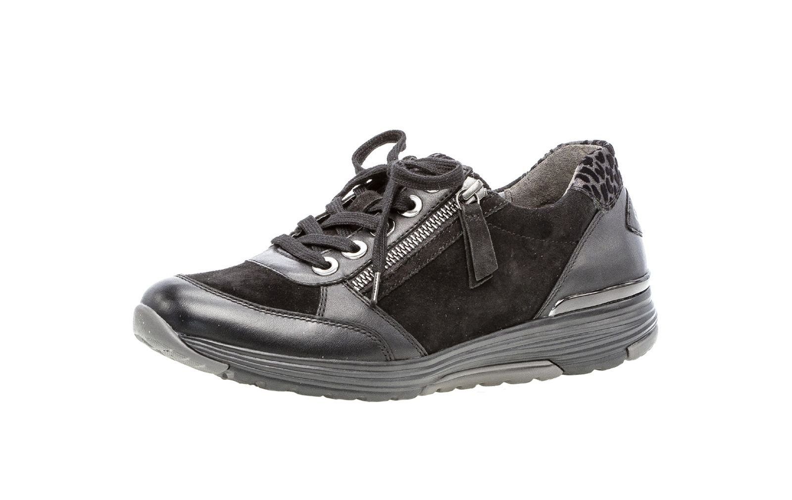 Gabor Gabor Rolling Soft Damen Schnürschuh 36.973.40 schwarz Schnürschuh