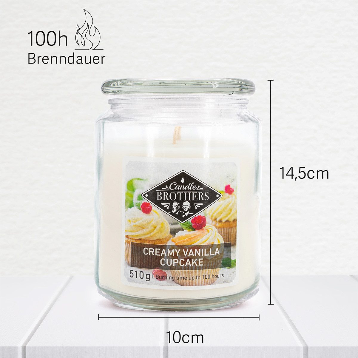 Candle BROTHERS Duftkerze Creamy Vanilla Cupcake günstig online kaufen