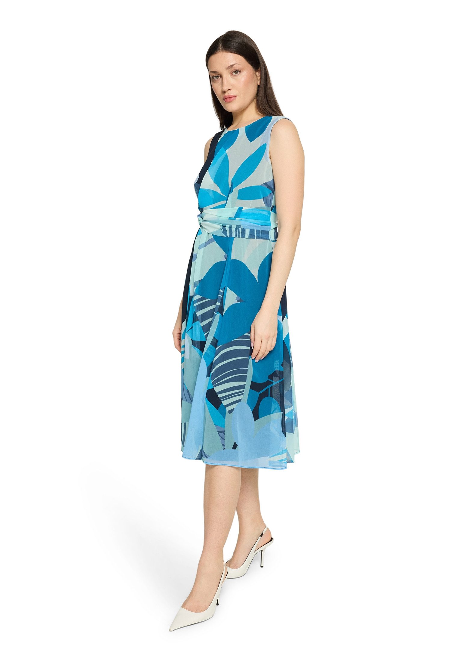 Betty&Co Midikleid Damen ohne Arm