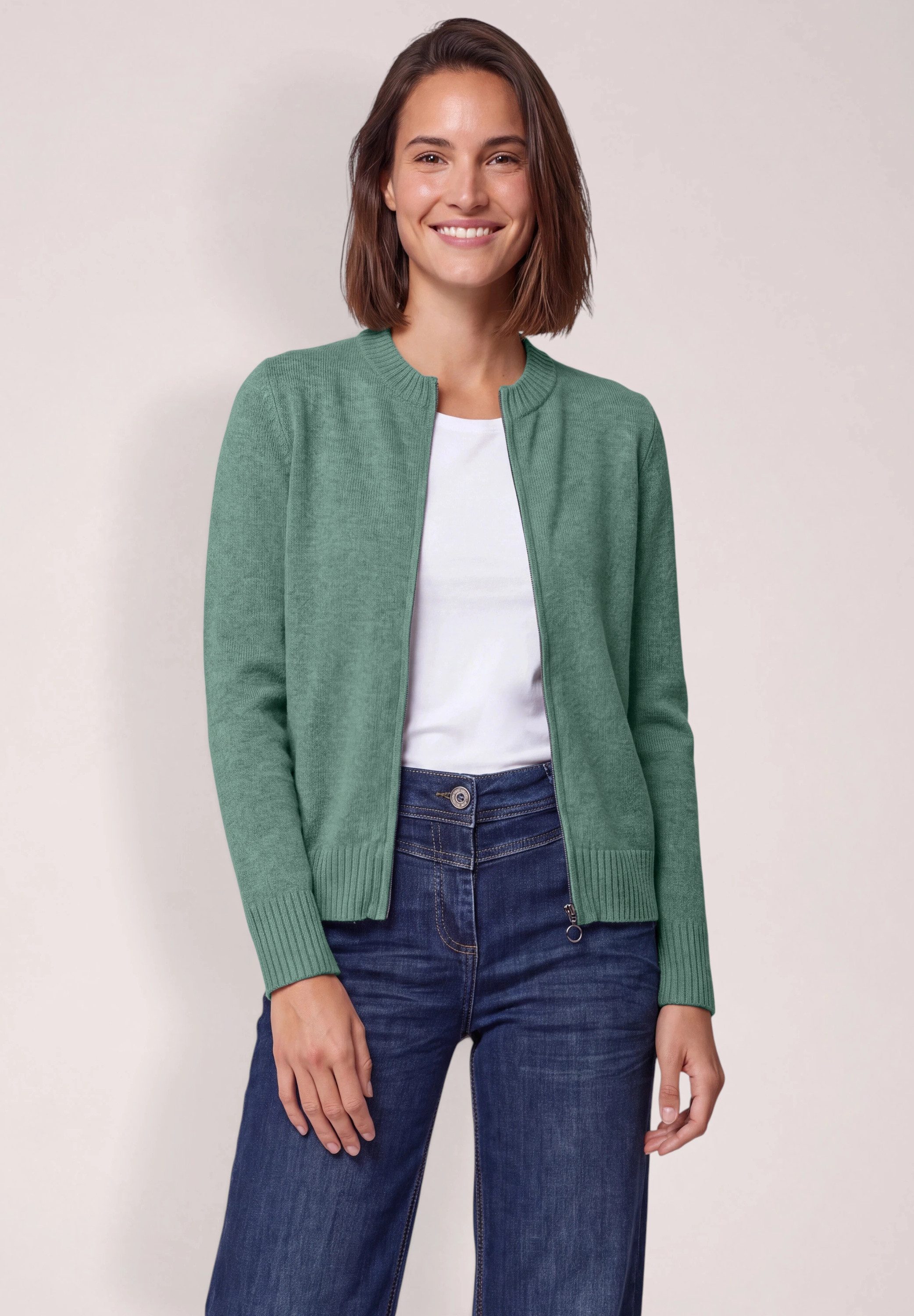 CECIL Cardigan aus Feinstrick