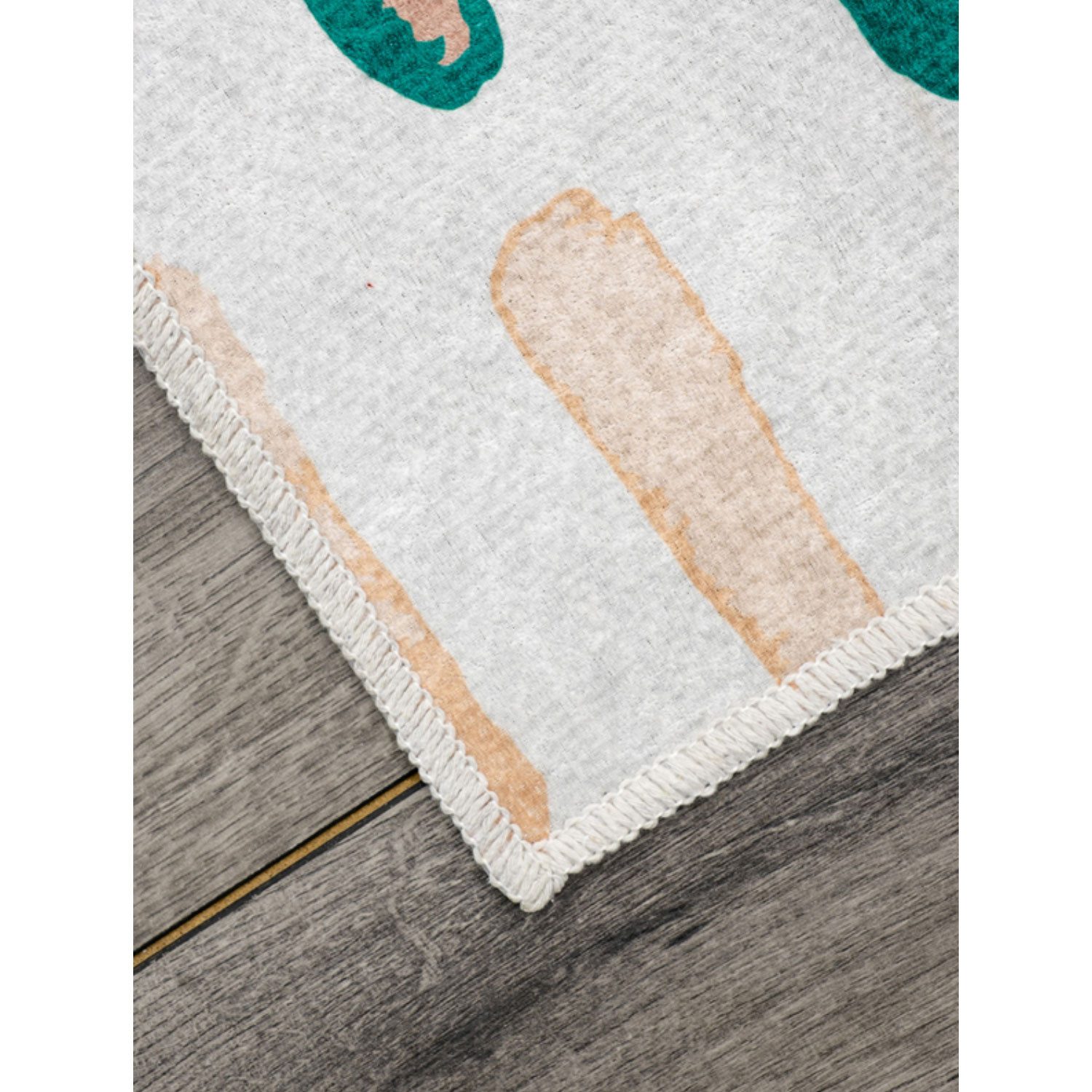 Jungengel Teppich Premium Kinderteppich Gestreift Läufer Kinderzimmer Hobbyzimmer Uni, Rechteckig, Höhe: 8 mm, Waschbar 30°C, Saugroboterkomform, Fußbodenheizungsgeeignet, 8xGrößen