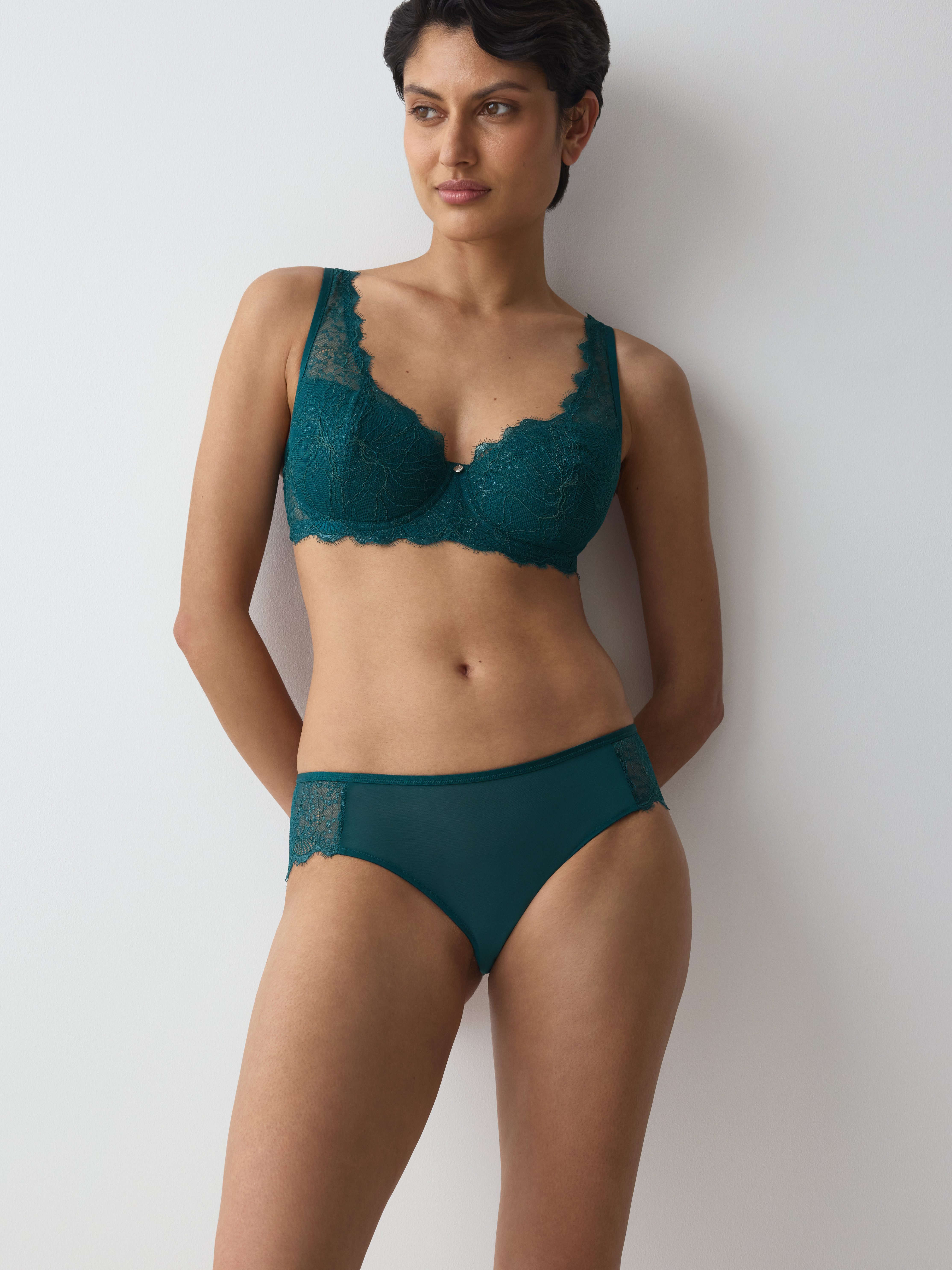 Triumph Slip Amourette Sparkle Hipster schmmernde Spitze