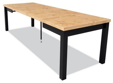 JVmoebel Esstisch, Ess Tisch Zimmer Tische Wohn Zimmer Holz Designer Braun