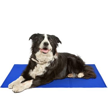 Novzep Hundematte Kühlmatte für Hunde und Katzen, 20 x 35 Zoll, faltbares, selbstkühlendes Pad, ungiftiges Gel-Kühlpad ideal für alle Haustiere