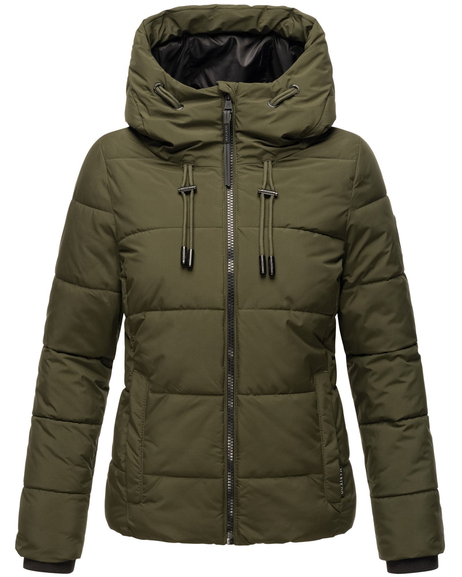 Marikoo Winterjacke Shimoaa XVI Mit breiter Steppung und großer Kapuze