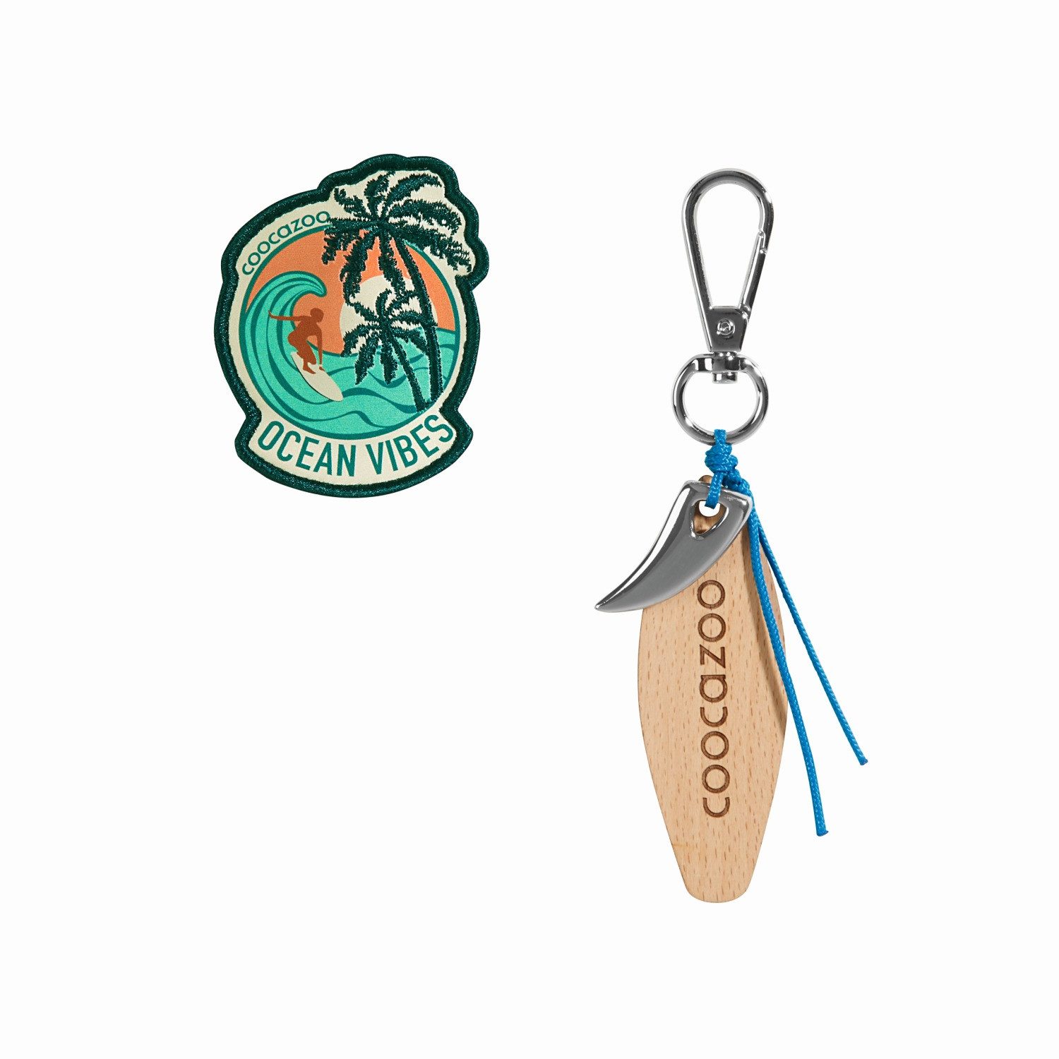 coocazoo Schulrucksack coocazoo COLOUR-UP Set, Ocean Vibes