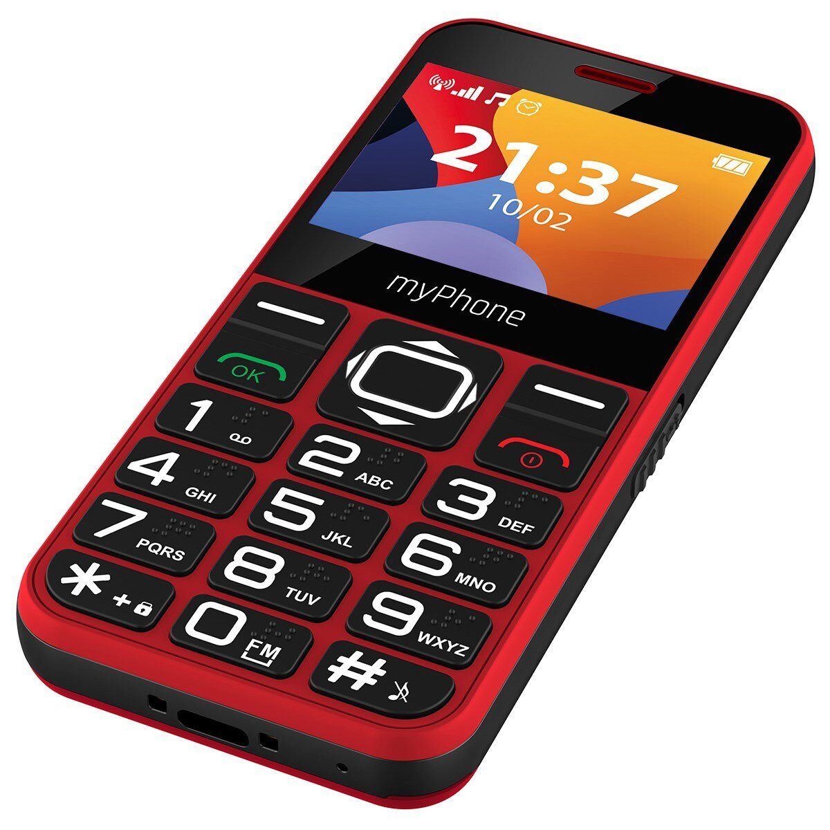 myPhone myPhone HALO 3 Tastenhandy Dual SIM Rot Smartphone