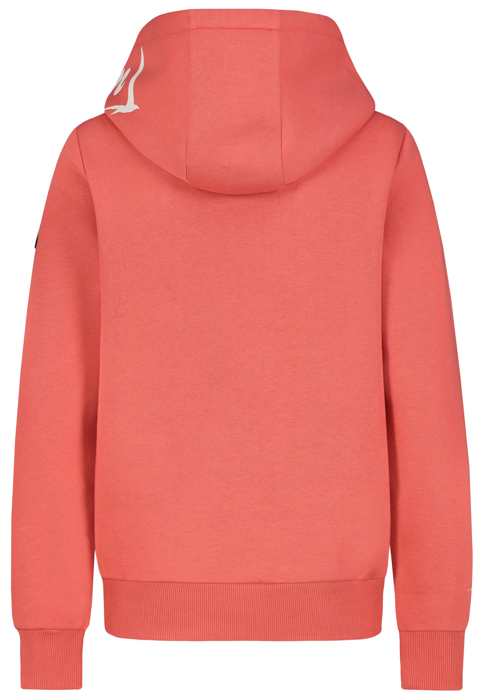 Eight2Nine Kapuzenpullover Damen Hoodie mit Küstenprint günstig online kaufen