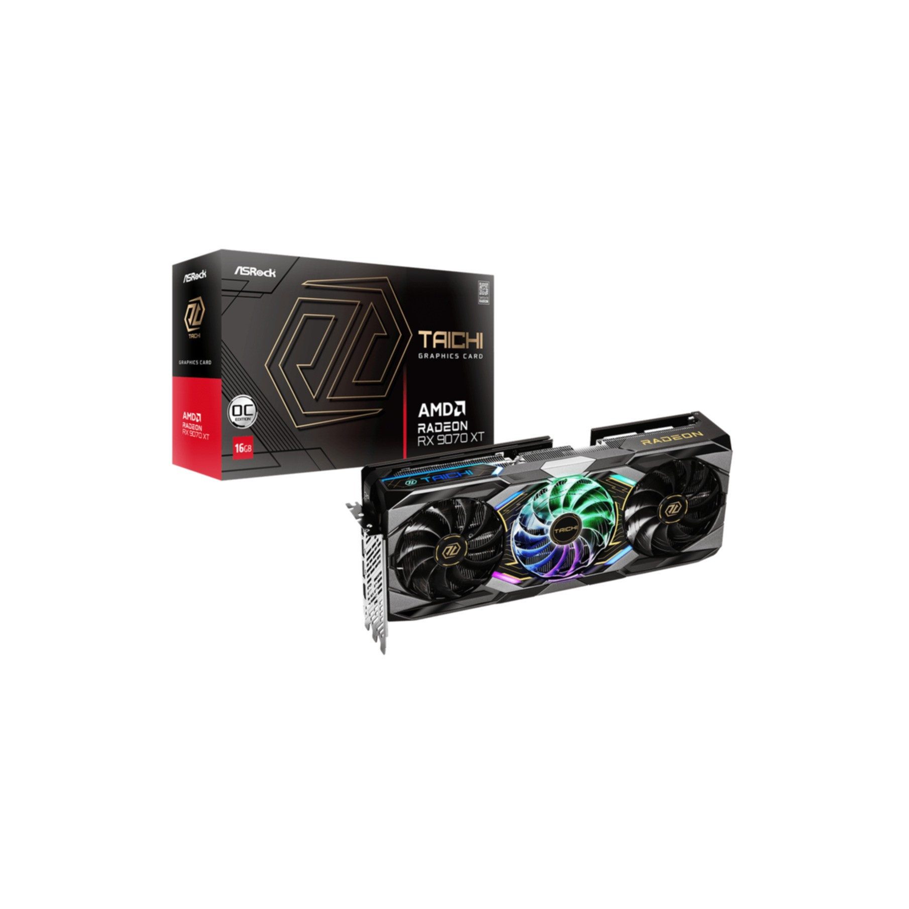 Asrock Radeon RX 9070 XT OC Grafikkarte