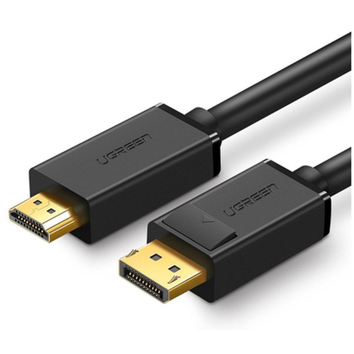 UGREEN Ugreen Unidirektionales DisplayPort zu HDMI Kabel 4K 30 Hz Audio-Adapter