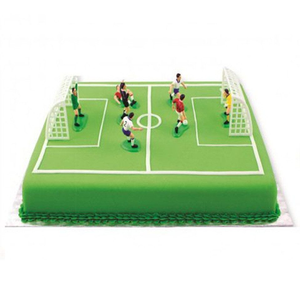 PME Tortenstecker PME Fußballdekor-Set 9 Teile Tortendekoration, (9-tlg)