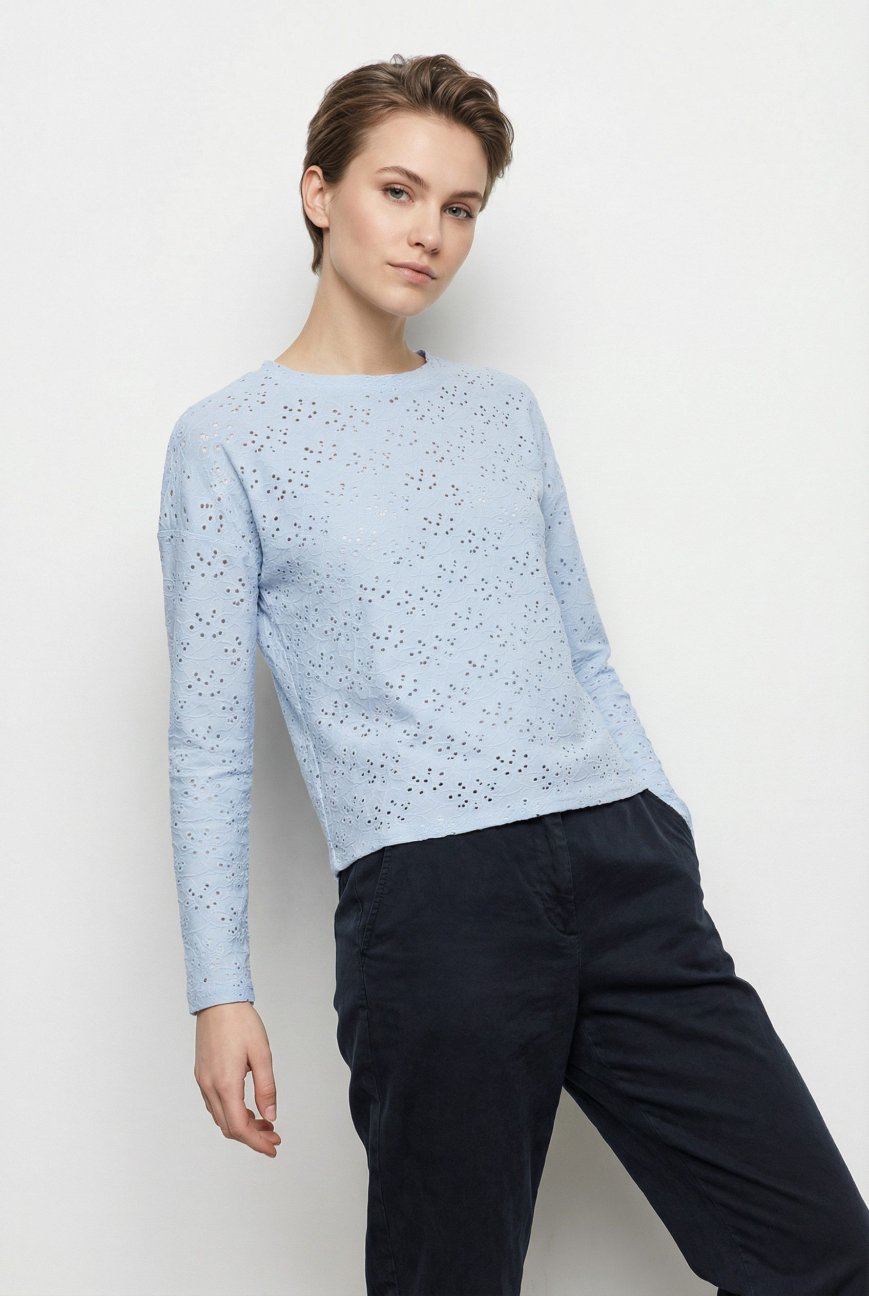 ONLY Langarmshirt ONLSMILLA LIFE L/S TOP JRS günstig online kaufen