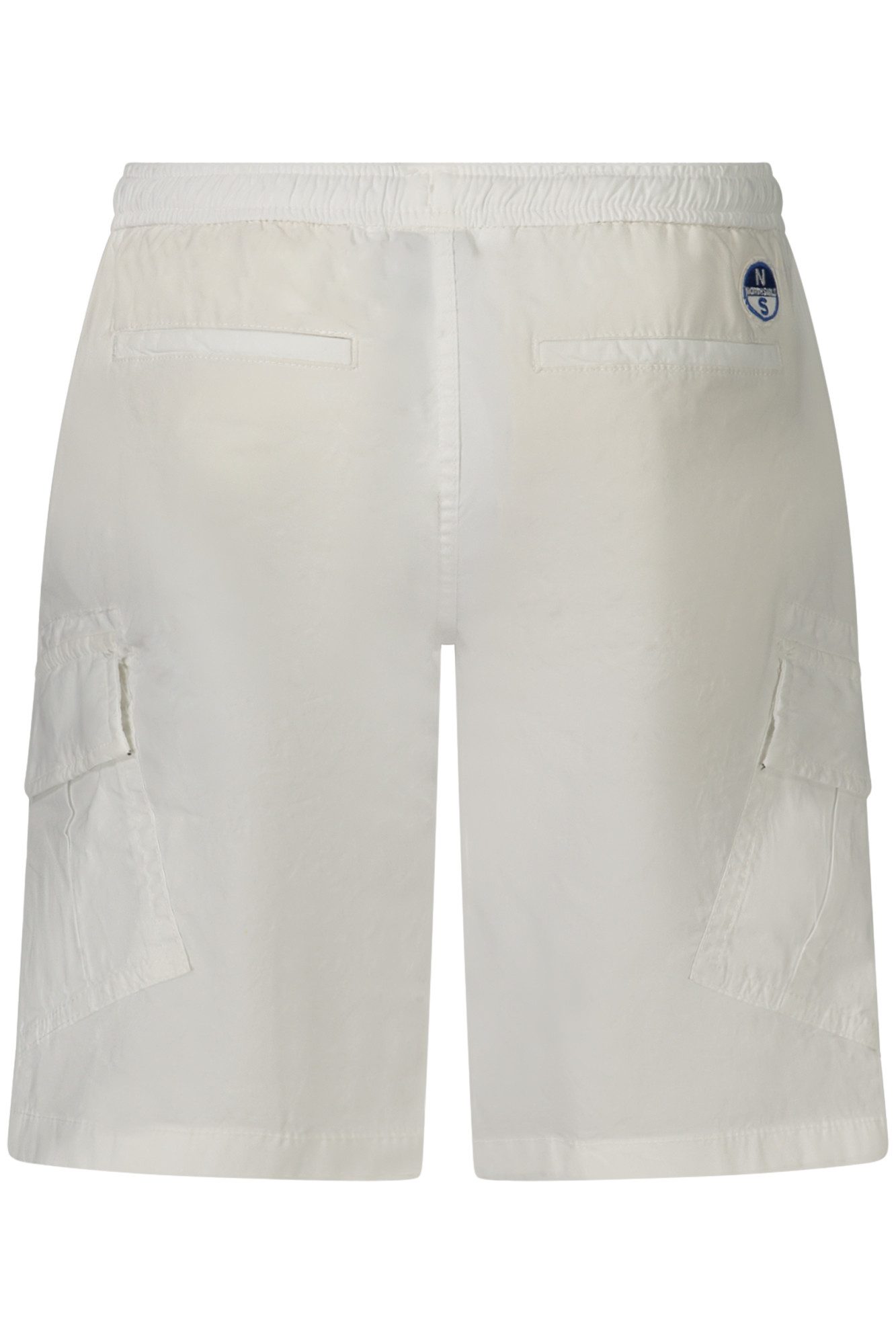 North Sails 5-Pocket-Hose Kinder Shorts Weiß - Elastischer Bund, 4 Taschen, Ocean Positive
