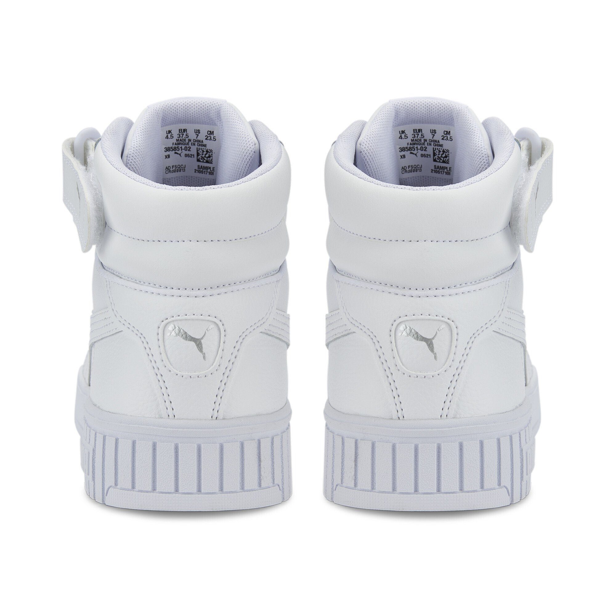 White Silver Sneakers Gray Carina Mid PUMA Sneaker 2.0 Damen
