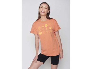 GreenBomb T-Shirt GREENBOMB Bio-Damen-T-Shirt 'Citrus' mit Roll-Up-Ä