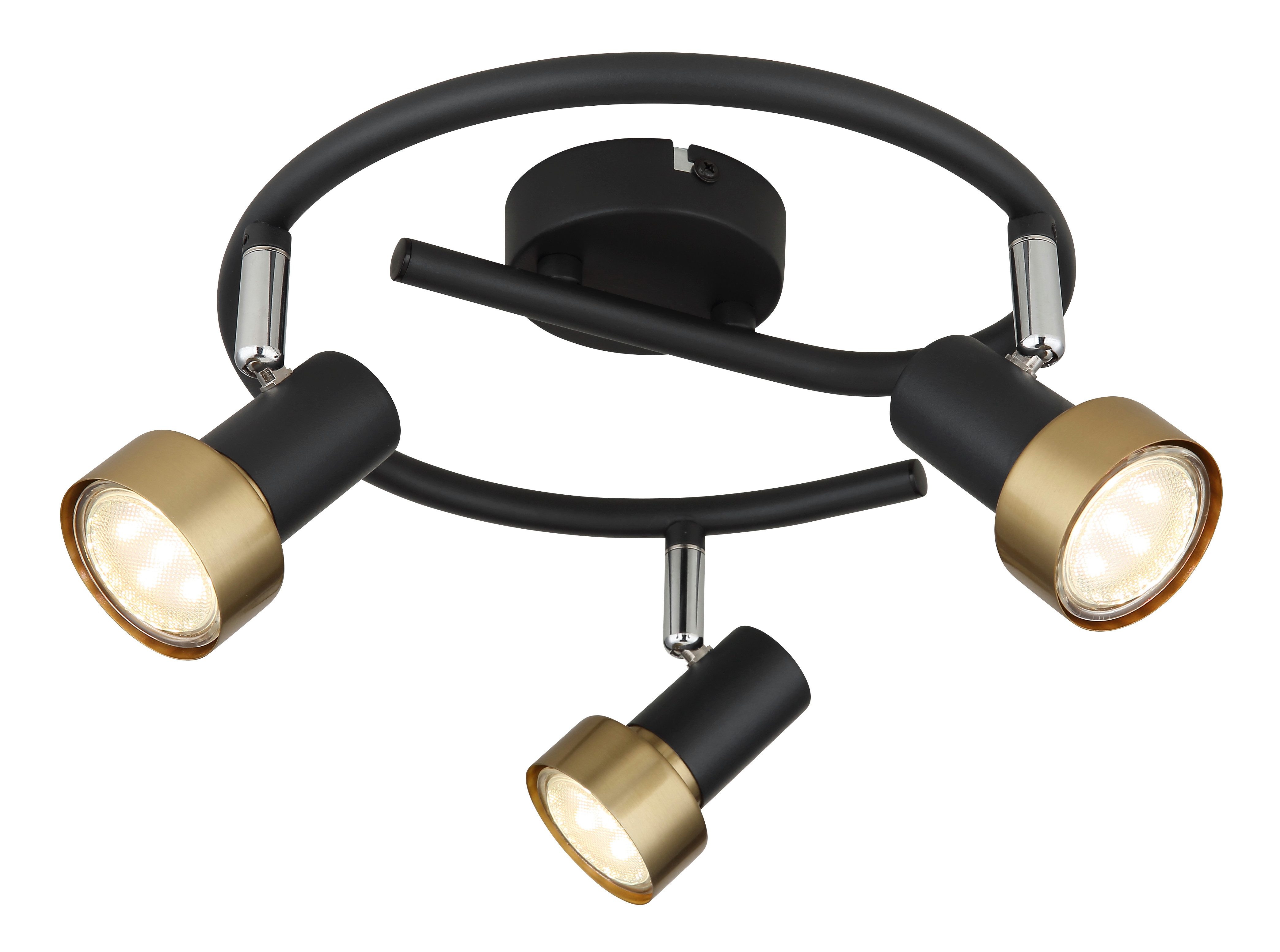 GLOBO LIGHTING Deckenstrahler MASON, ohne Leuchtmittel, Spot Deckenspot Flur Schlafzimmer Wohnzimmer