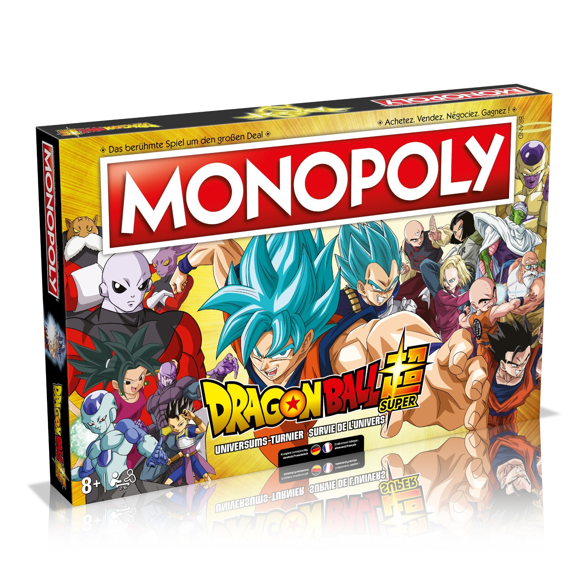 Winning Moves Spiel Monopoly Dragon Ball Super (deutsch/französisch)