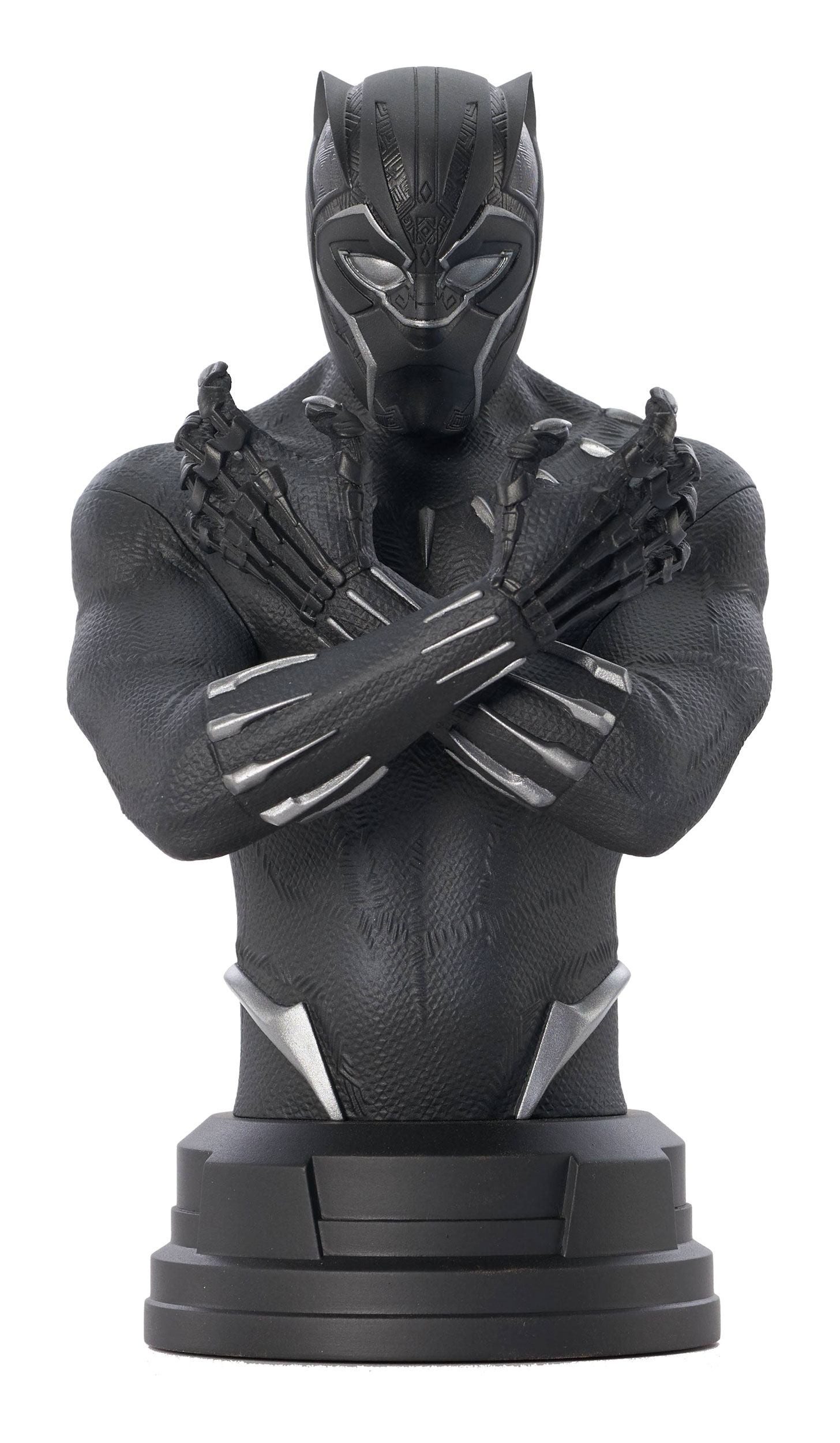 GENTLE GIANT Dekofigur Avengers: Endgame Büste 1/6 Black Panther 15 cm (1 St), Limitiert auf 2000 Stück