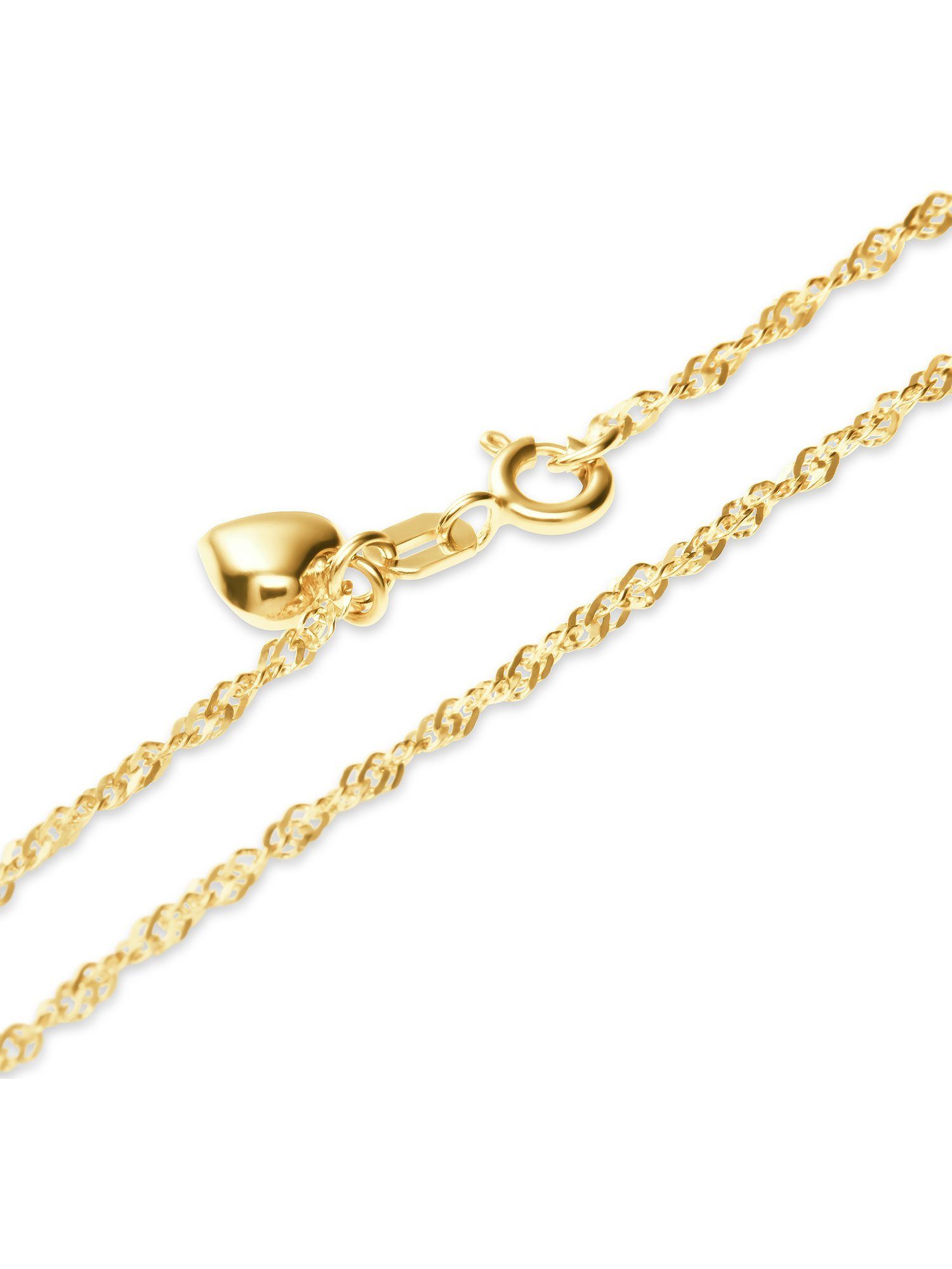 FAVS Silberarmband FAVS Damen-Armband 375er Gelbgold Herz günstig online kaufen