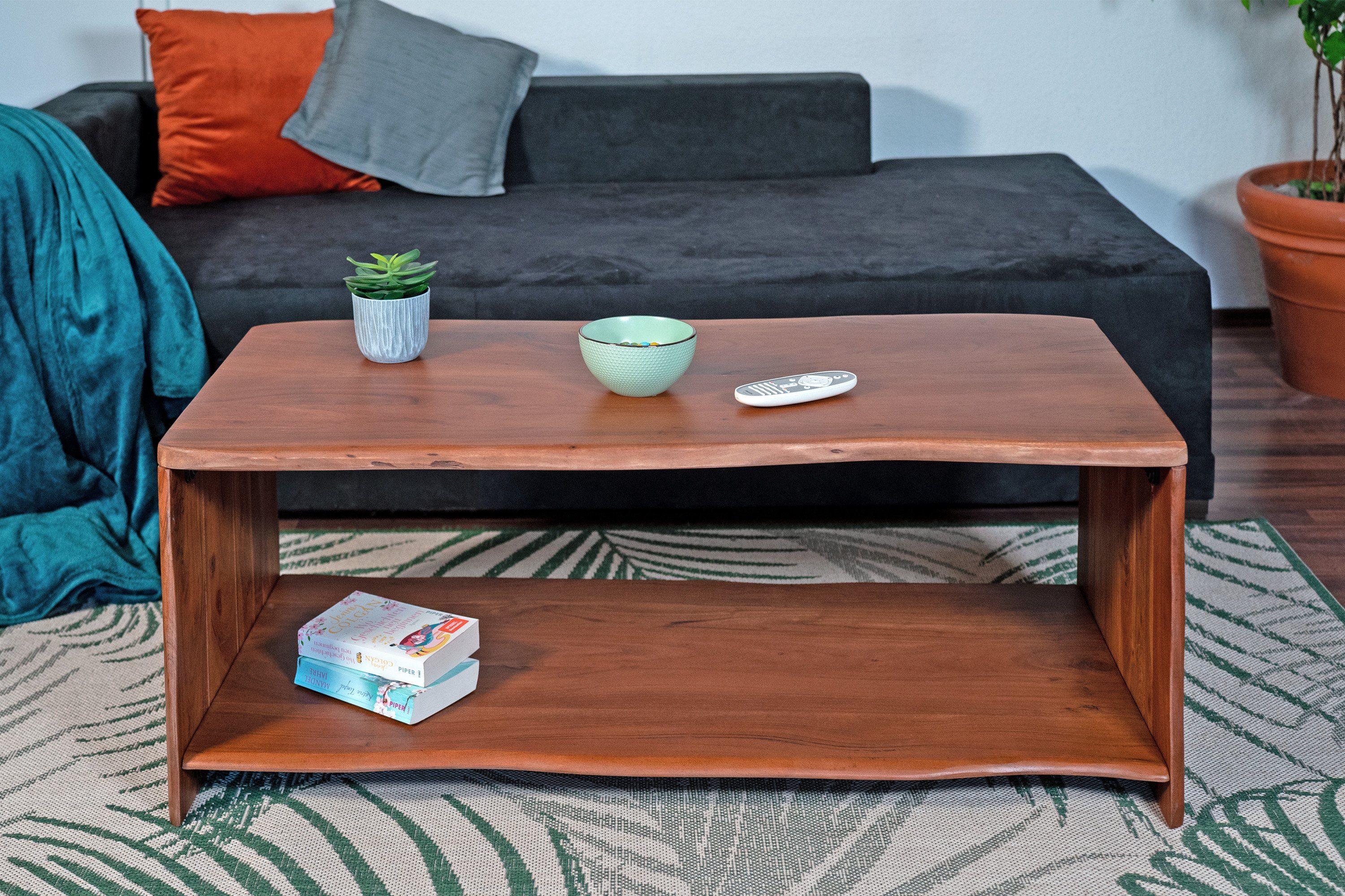 SAM® Couchtisch Anna, massives Akazienholz, mit günstig online kaufen