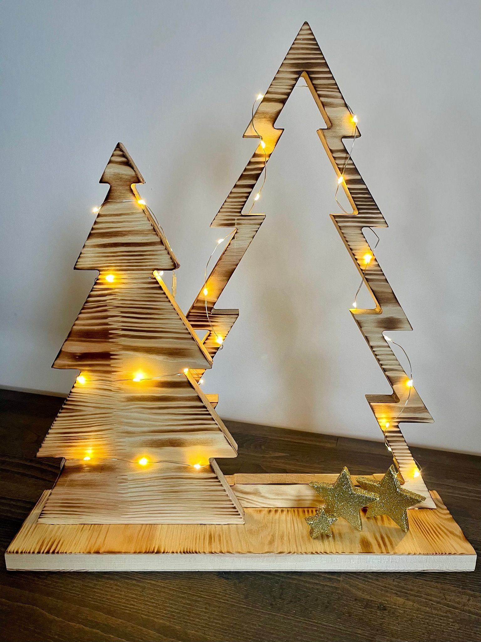 Kahyko Dekobaum (Weihnachtsbaum-Ensemble aus Holz mit günstig online kaufen