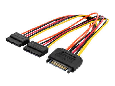 ASSMANN ASSMANN SATA Y-Adapterkabel 15-pin SATA auf 2x 15-pin SATA ST/BU/BU... Computer-Kabel