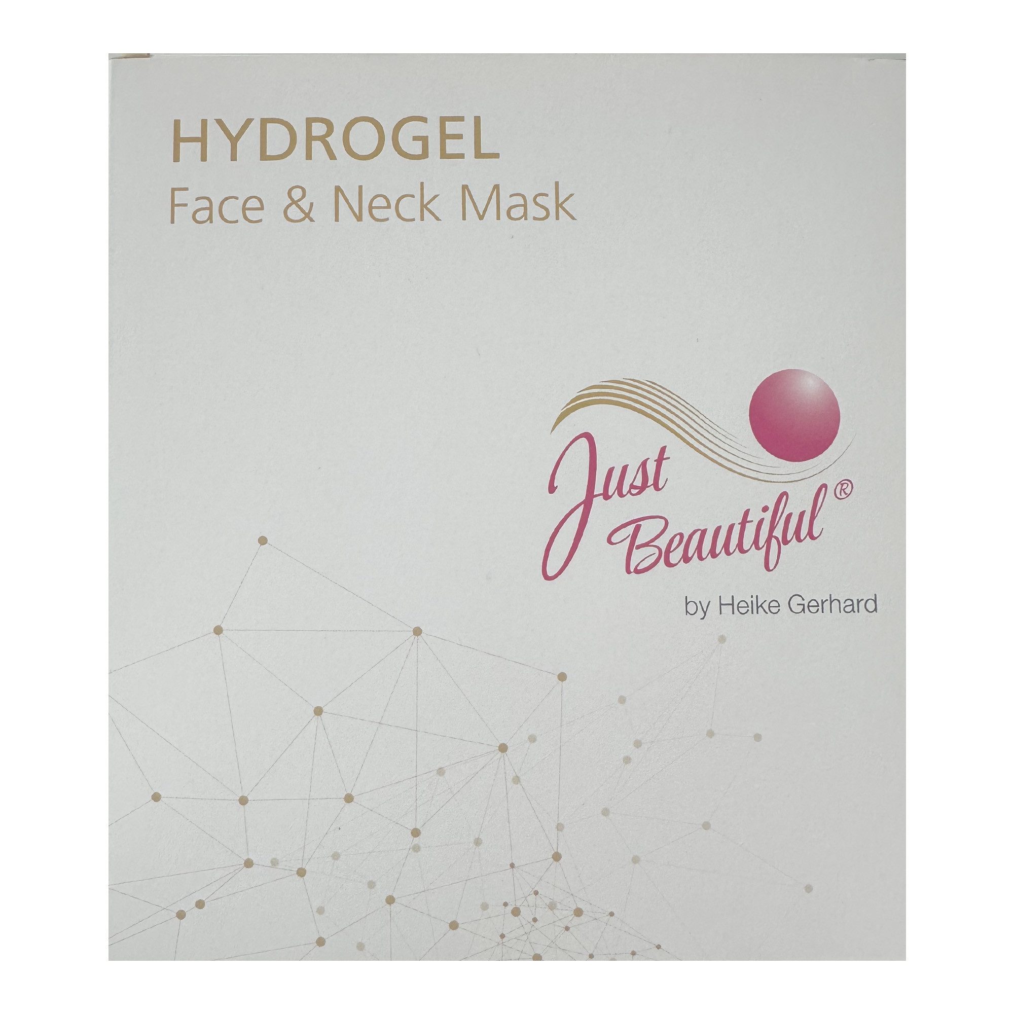 Just Beautiful® Gesichtsmaske Just Beautiful® Hydrogel Gesichts und Halsmaske, 1-tlg.