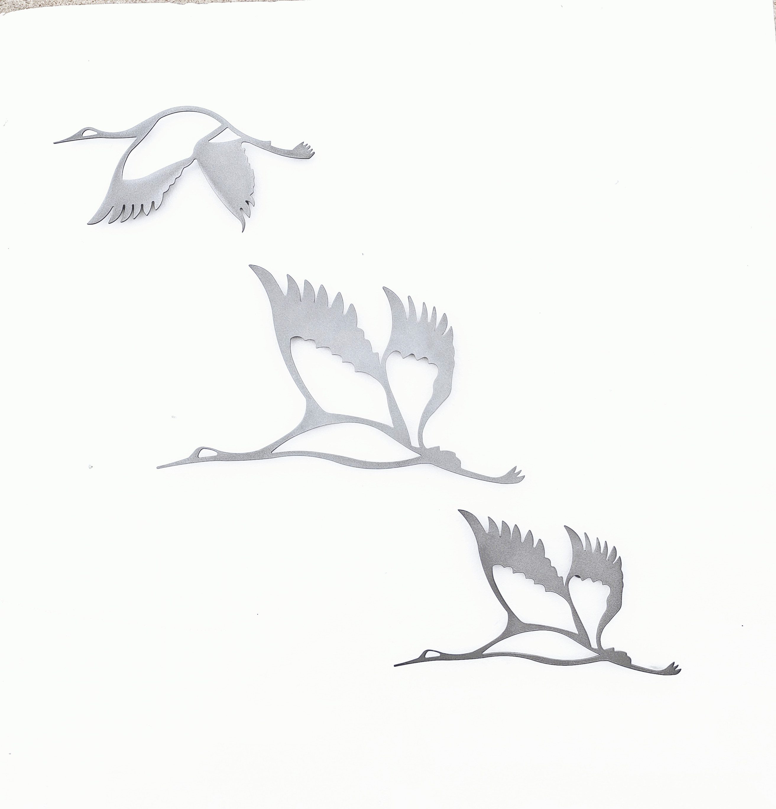 moebel-direkt-online Wanddekoobjekt 3tlg. Set aus Metall günstig online kaufen