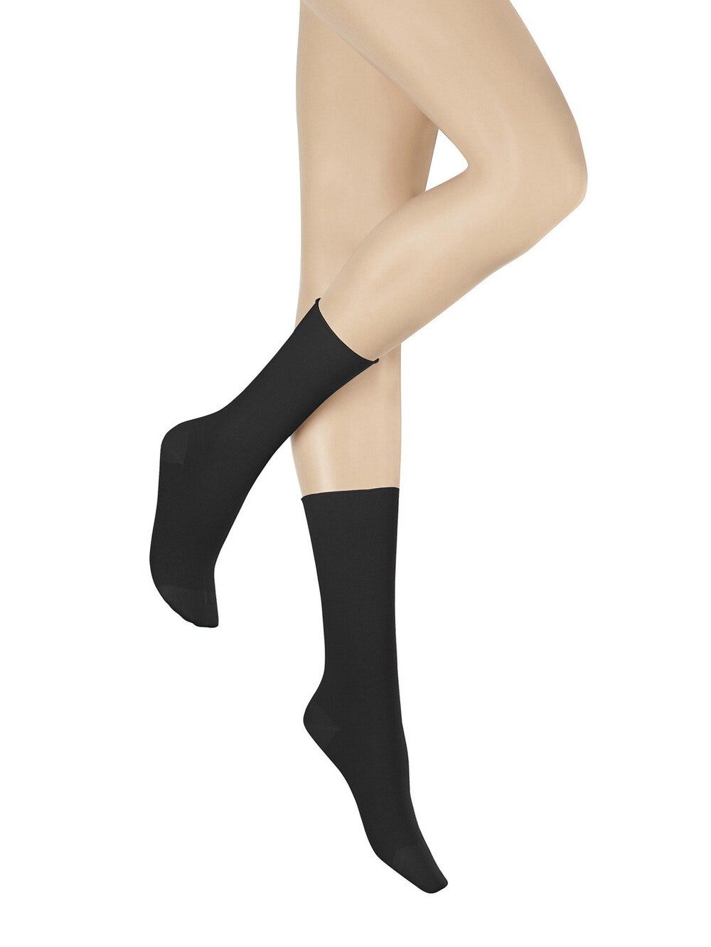 Hudson Socken RELAX FINE Baumwoll-Mix, softe Qualität mit modernem Rollrand