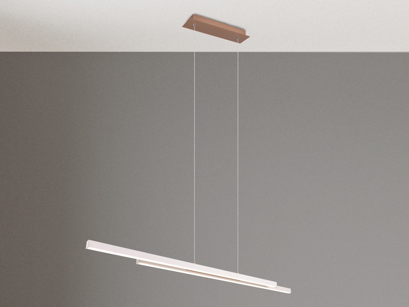 Reality Leuchten LED Pendelleuchte, LED fest integriert, Warmweiß, Designer günstig online kaufen