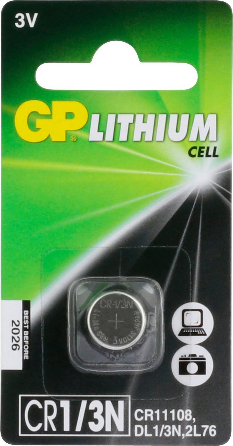 GP Batteries 1 Stck CR1/3N Knopfzelle, CR11108 (3 V, 1 St)