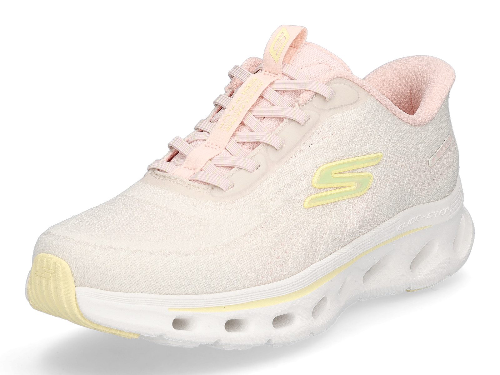Skechers Skechers Damen Sneaker Go Walk Glide-Step 2.0 Maria offwhite rosa günstig online kaufen