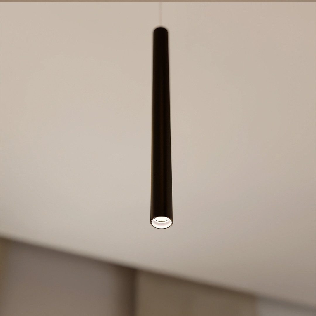 Neona LED Deckenleuchte LYRA Schwarz, LED fest integriert