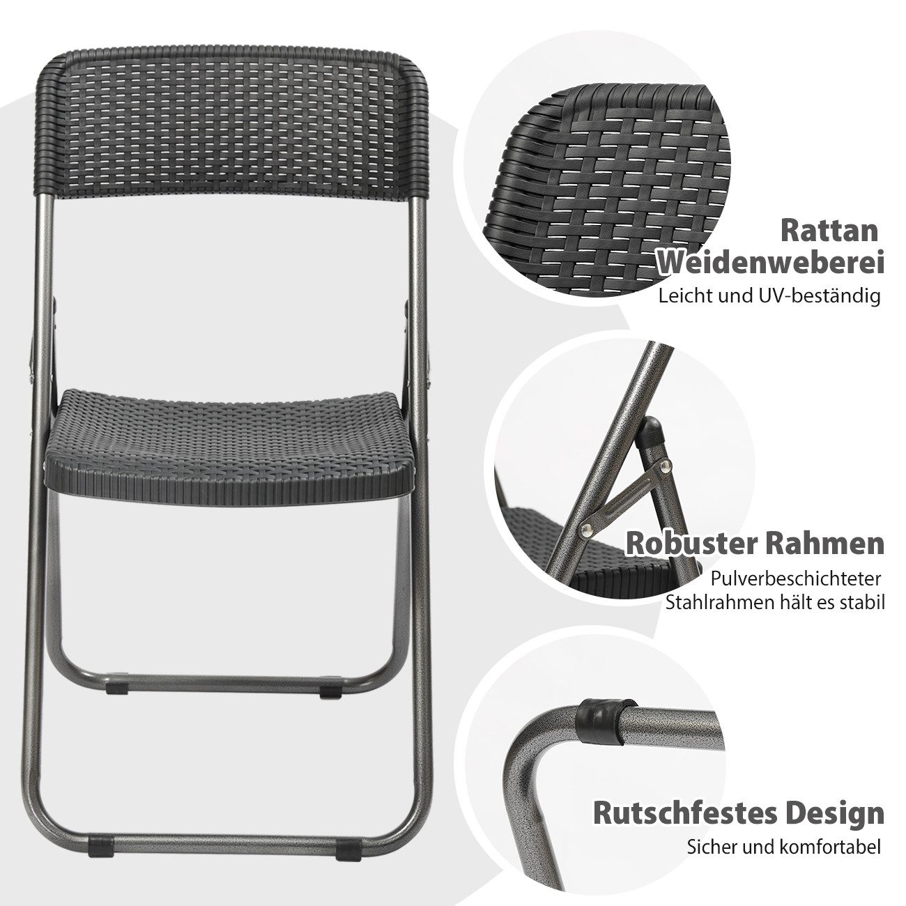 Sekey Balkonset Balkonmöbel Set Klapptisch mit günstig online kaufen
