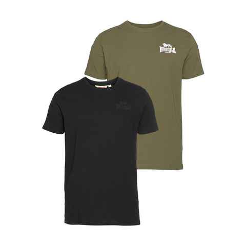 Lonsdale T-Shirt BLAIRMORE (Packung, 2-tlg., 2er-Pack)