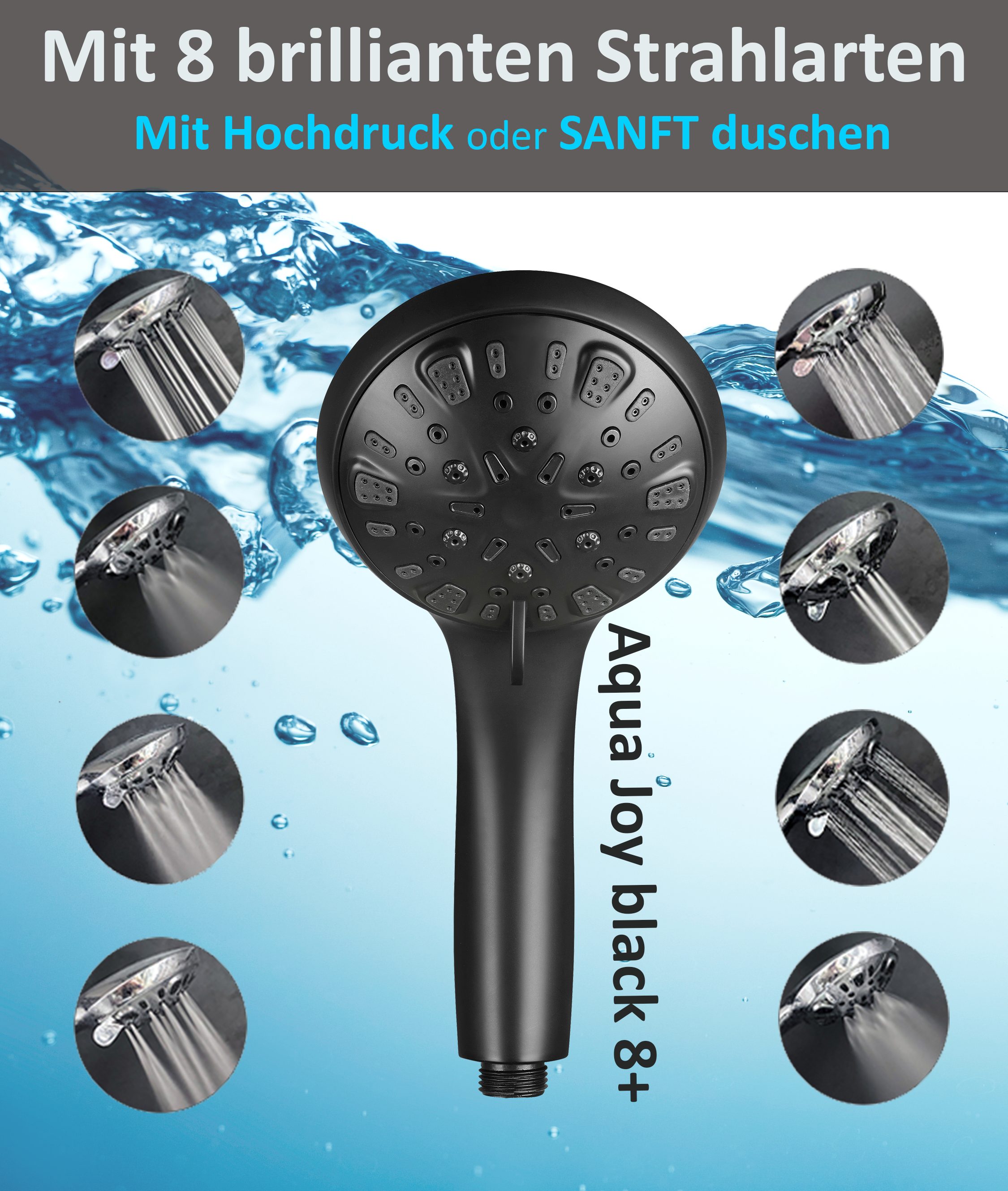 Blumbach Handbrause - Duschkopf Aqua Joy, günstig online kaufen