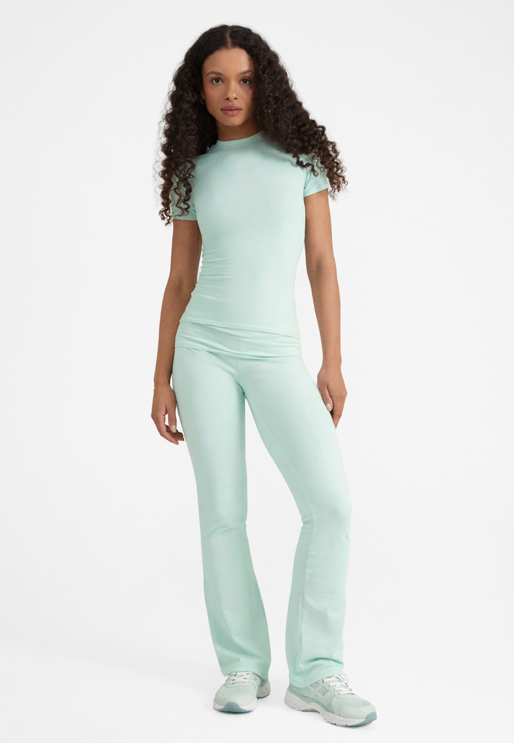 Style Republic Yogahose Freizeithose mit Foldover-Bund günstig online kaufen