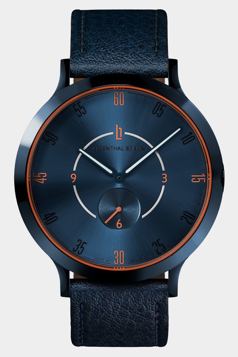 Lilienthal Berlin Chronograph »Lilienthal 1 Limited Edition Bluenova Leder Dunk« online kaufen
