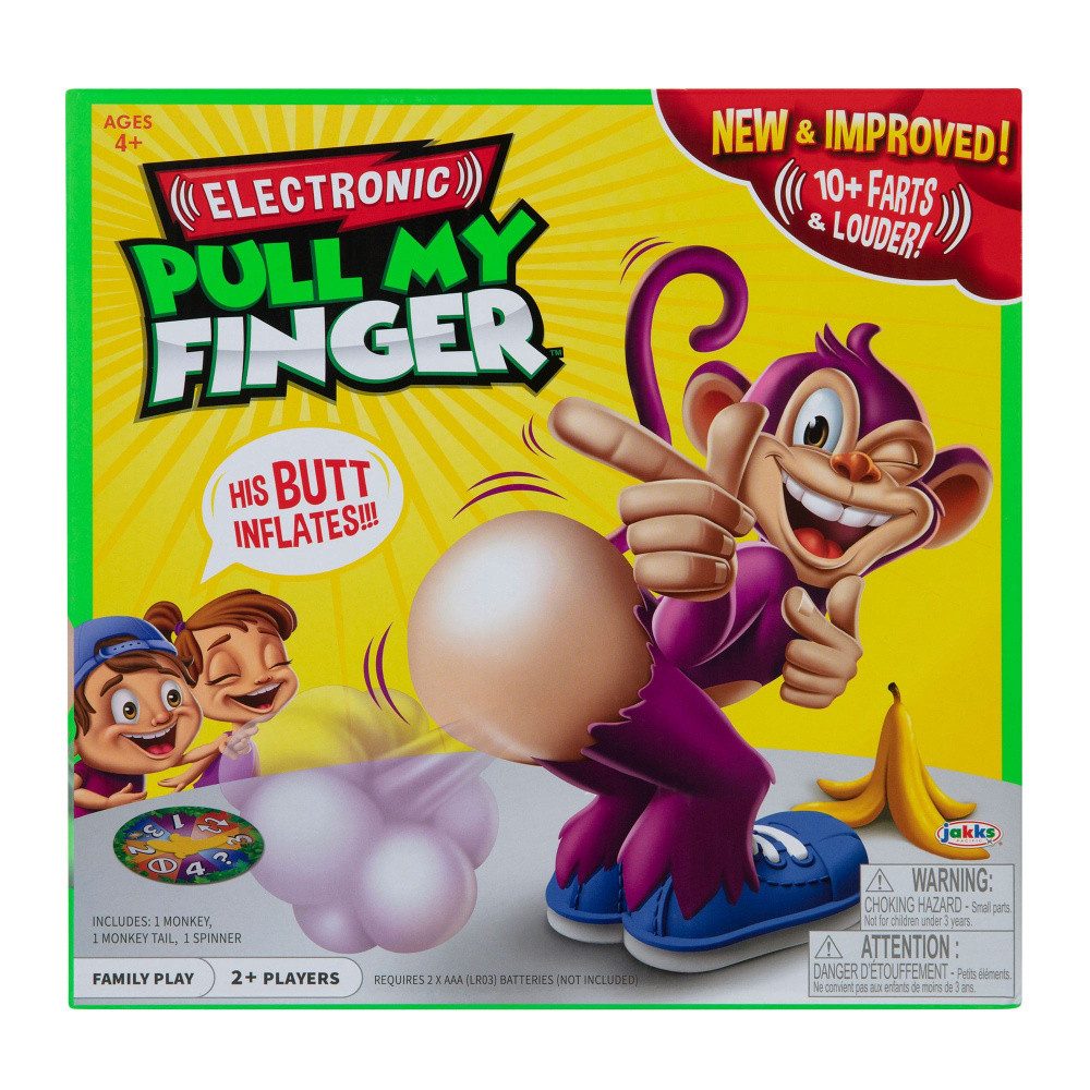 Jakks Pacific Actionfigur Pull My Finger Game Action-Spiel *Englische Version*