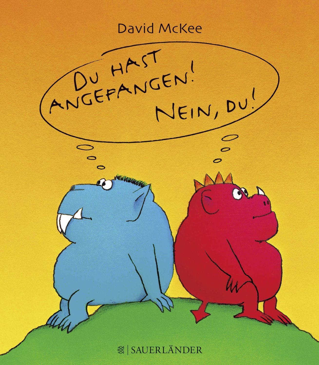 Du hast angefangen - Nein du! / David McKee, Deutscher Jugendliteraturpreis