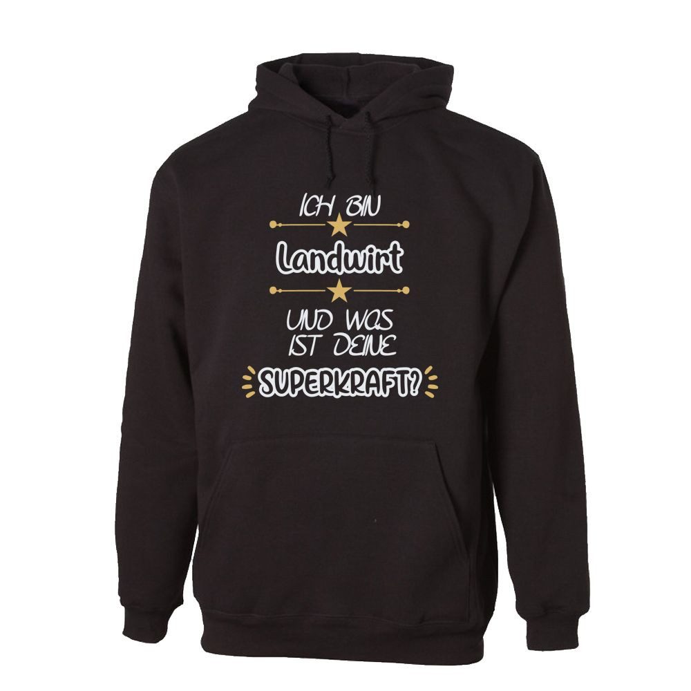 G-graphics Hoodie Ich bin Landwirt und was ist deine Superkraft? Unisex für die, die ihren Job lieben