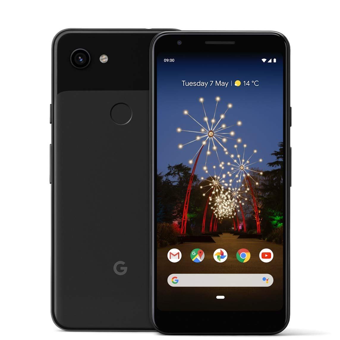 Google Google Pixel 3a, vollständig Anbieter frei entsperrtes Handy Smartphone (14,22 cm/5.60 Zoll, 64 GB Speicherplatz, 12,2 MP Kamera, Betriebssystem Wahl Android, Ubuntu Touch, e/OS, Droidian, LineageOS)