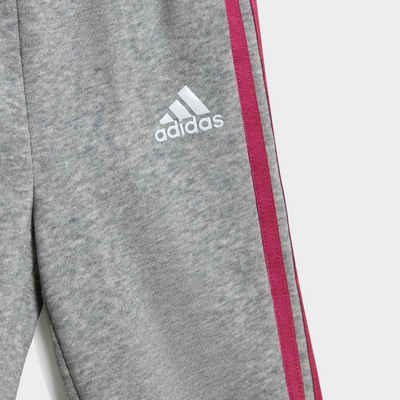 adidas Sportswear Trainingsanzug »BRAND LOVE HOODED FLEECE JOGGINGANZUG« (2-tlg)