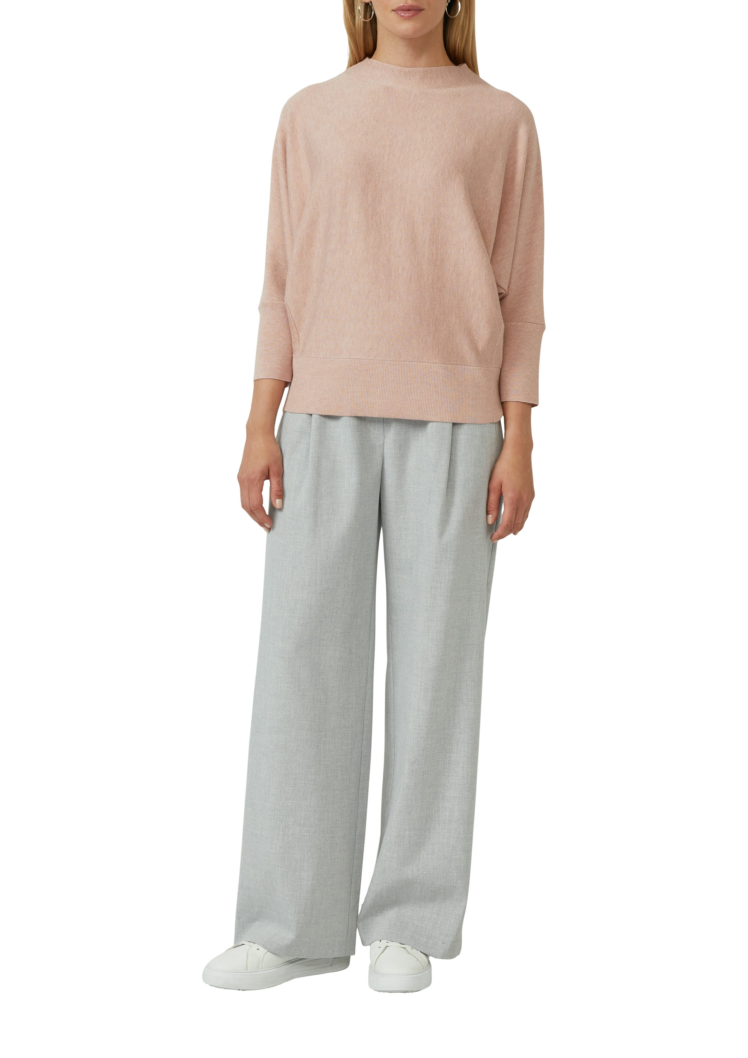 s.Oliver BLACK LABEL Strickpullover mit Fledermausärmeln günstig online kaufen