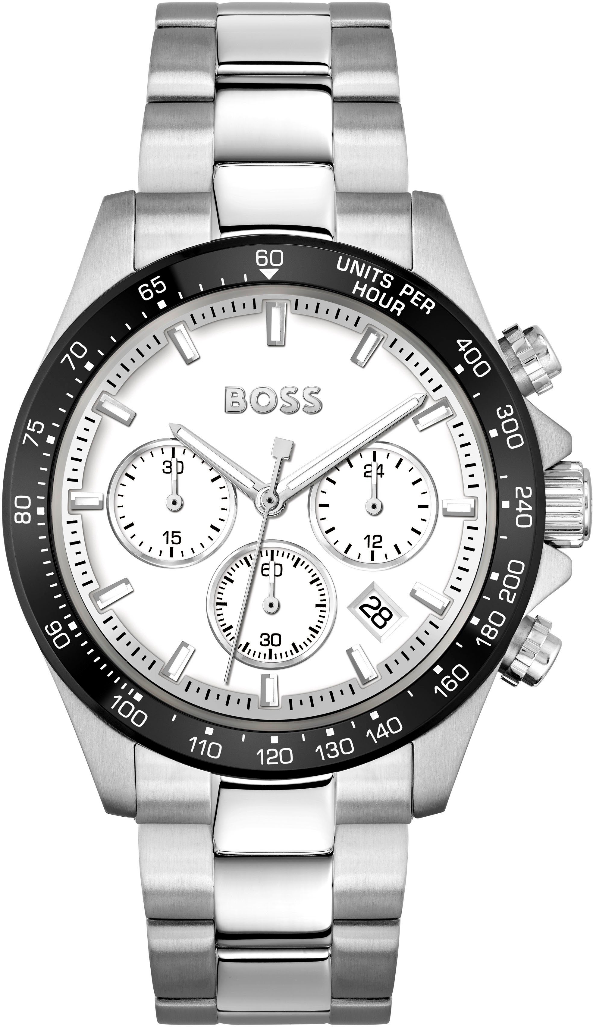 BOSS Chronograph HERO 1514130, Quarzuhr, Herrenuhr, Armbanduhr, Stoppfunkti günstig online kaufen
