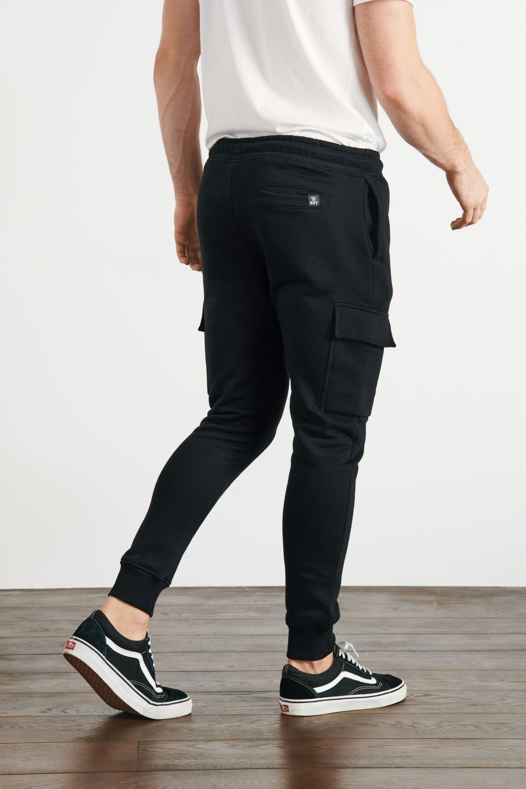 Next Jogginghose Jersey-Jogginghose (1-tlg) Black