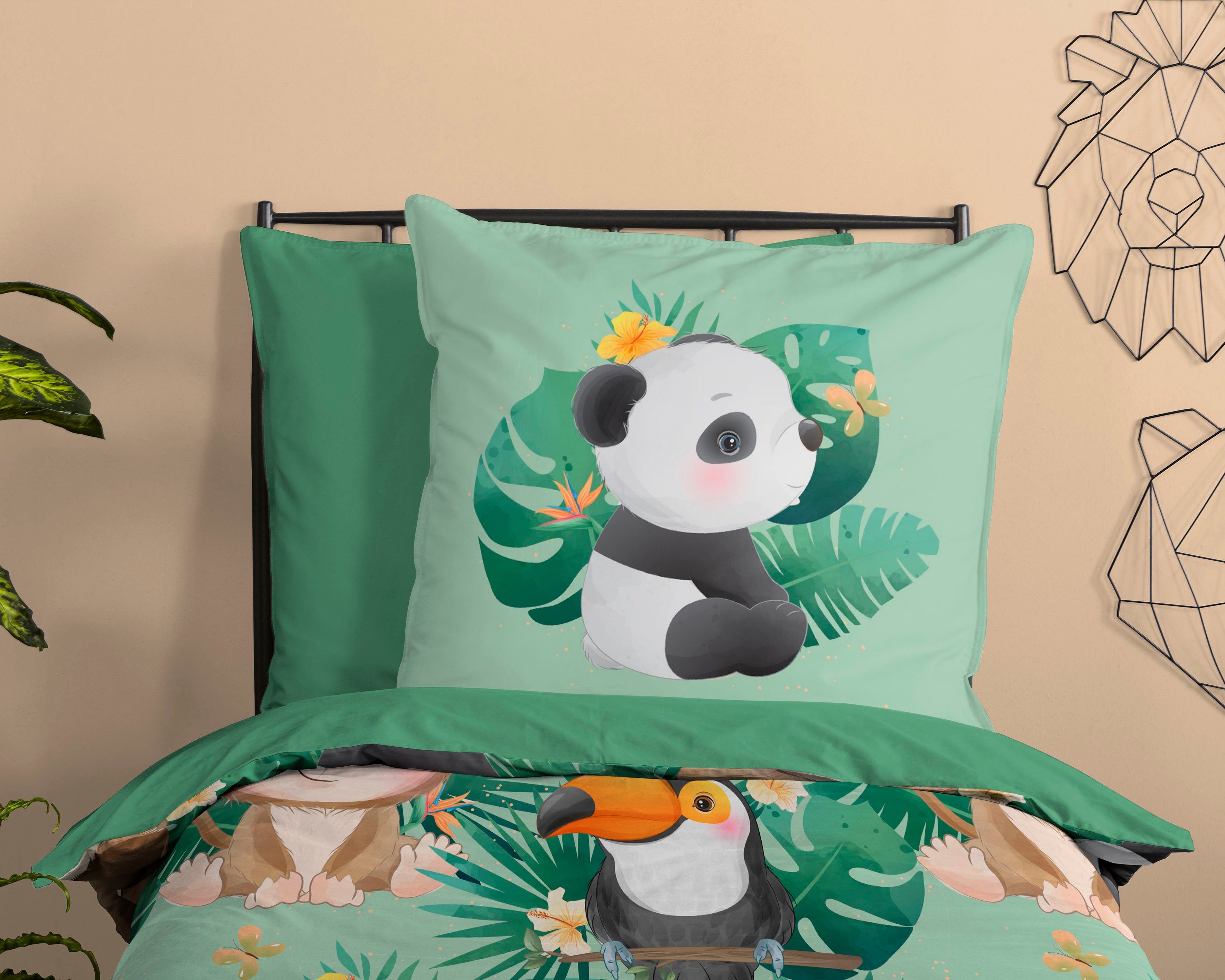 good morning Kinderbettwäsche Momo, Renforcé, 2 günstig online kaufen