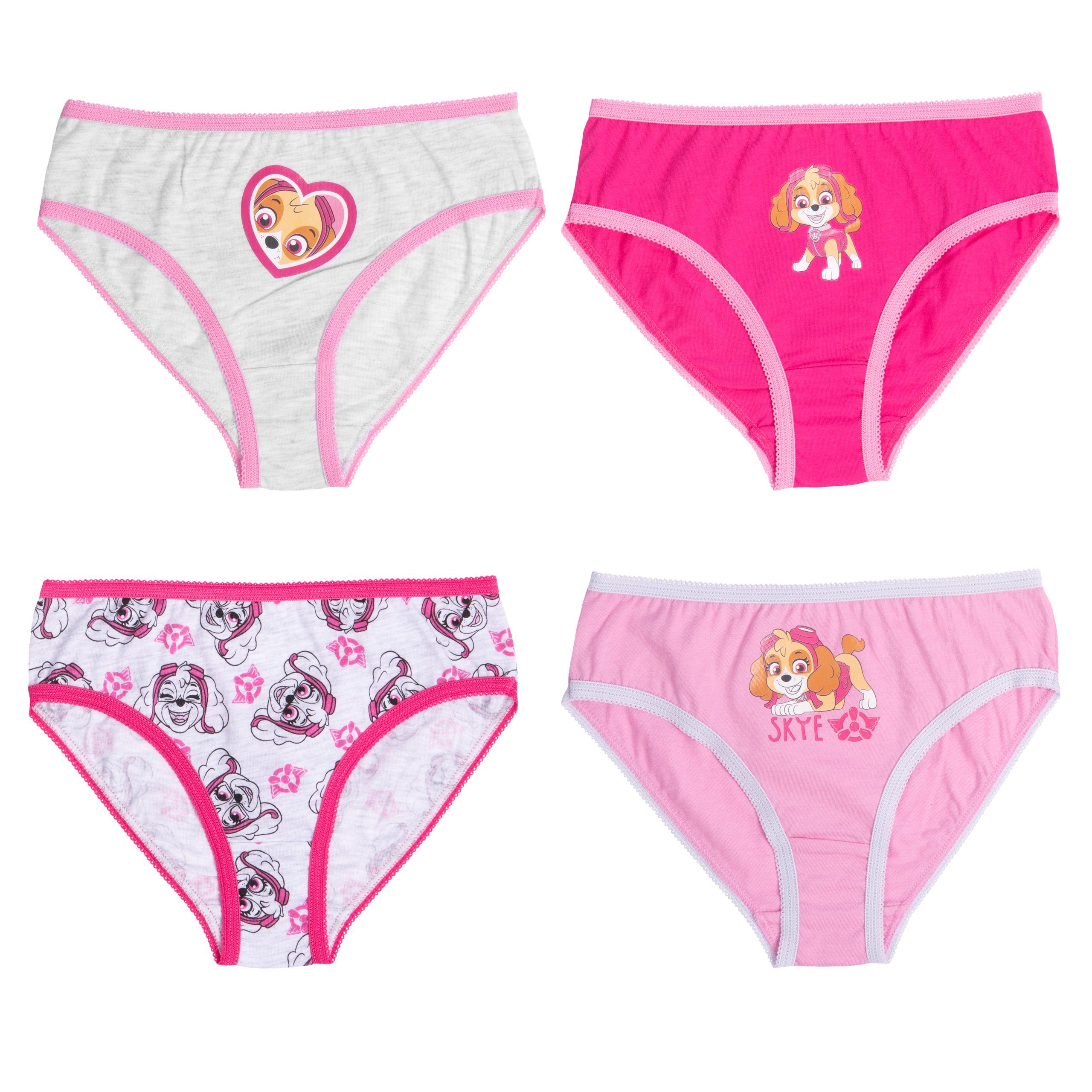 United Labels® Panty Paw Patrol - Skye, versch. Motive, 4er-Pack