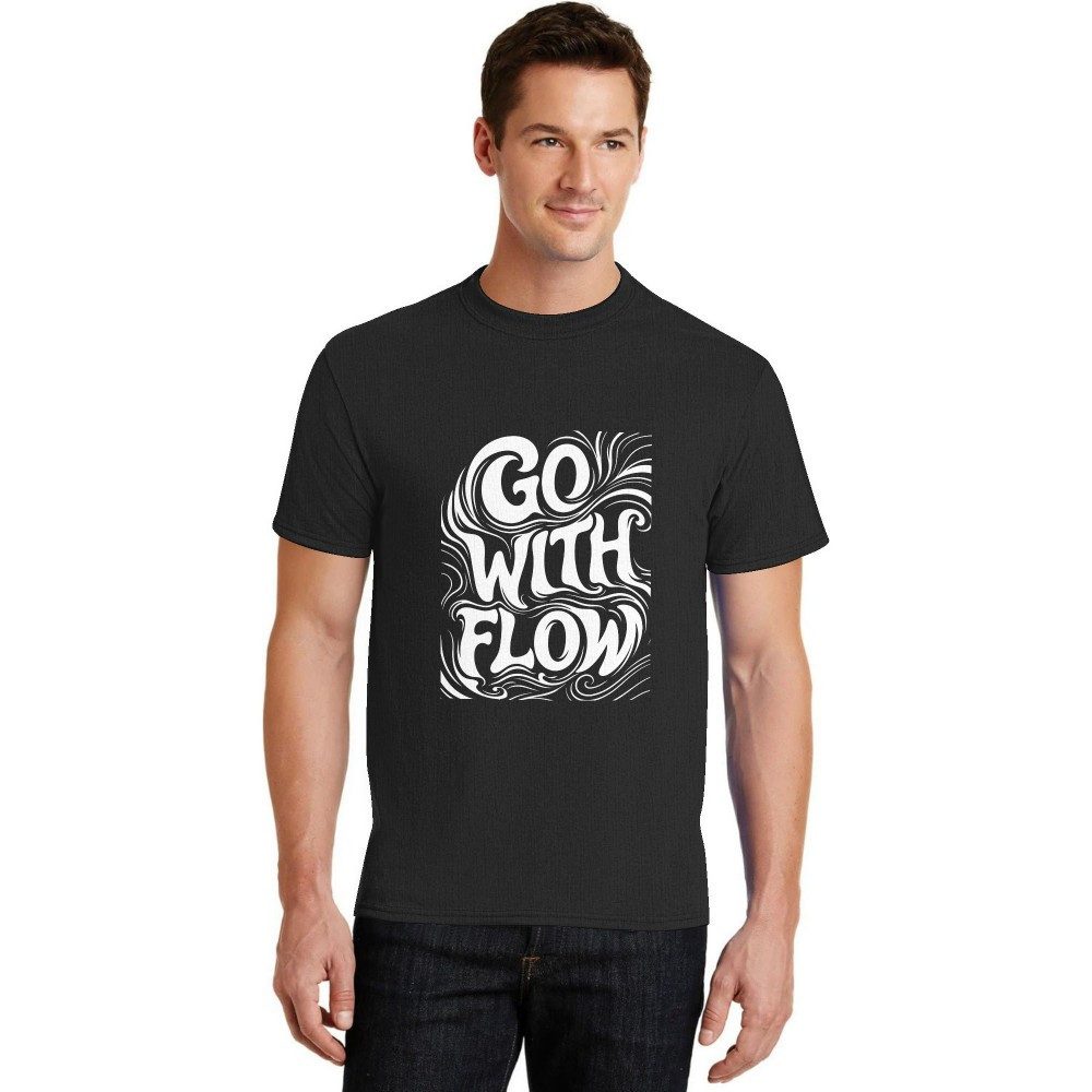 HUSK'SWARE Print-Shirt (Stilvoll, Bequem & Ausdrucksstark) Herren T-Shirt mit Print